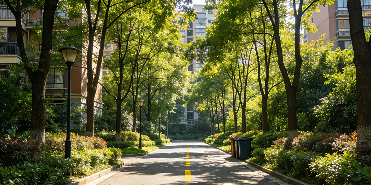 小區(qū)園區(qū)道路清潔