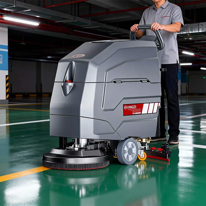 電子車間清潔升級｜樂山希爾電子攜手改款X4自走洗地機，4500㎡潔凈省力雙達標