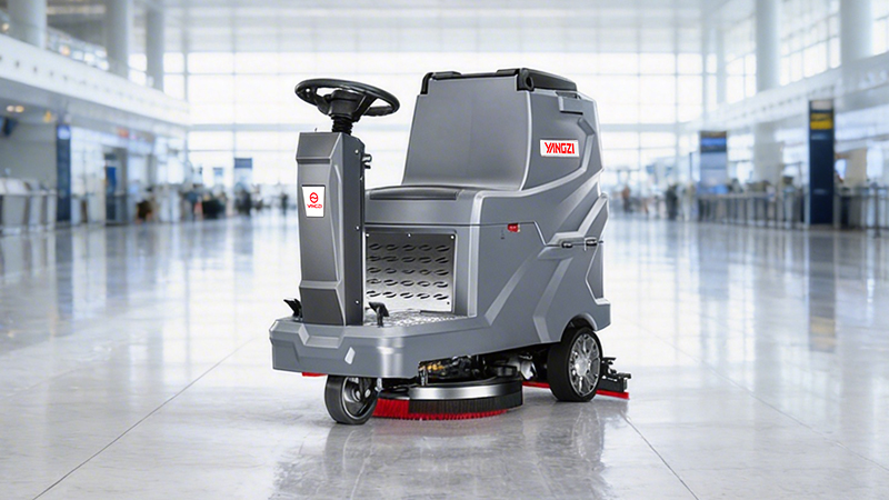 江西冠銳汽車科技有限公司引入揚子X5E，7000平工廠地坪清潔全面提速