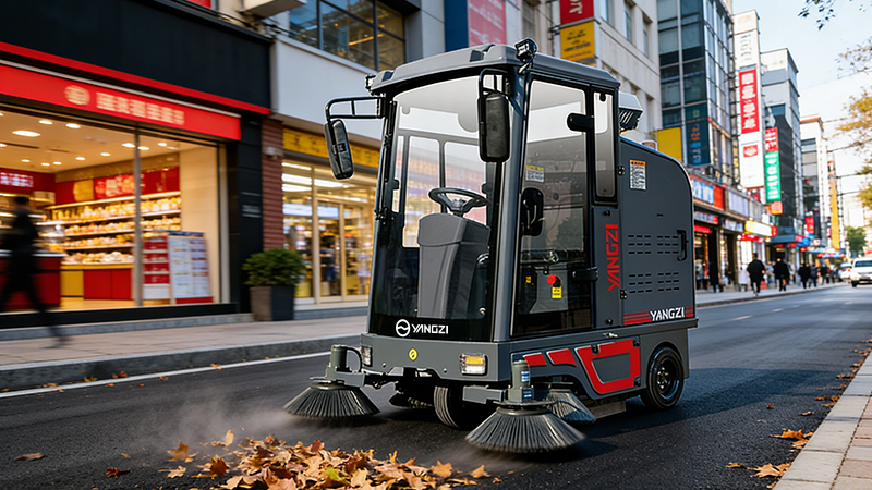南京埃斯頓引入揚子鋰電掃地機，開啟廠區綠色清潔新篇章