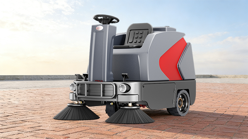 寧德金升商業管理有限責任公司采購揚子YZ-S6駕駛式掃地機案例