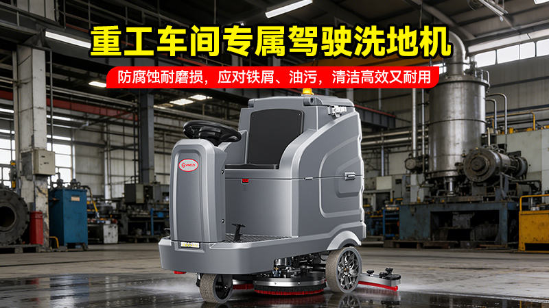 從“人拉肩扛”到“駕駛式清潔”：揚子YZ-X7C如何重新定義工廠與商超的地面管理