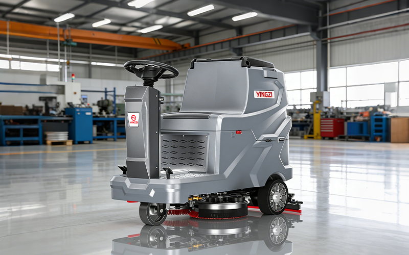 1500平工業車間洗地機選購：揚子硬核耐用，榮事達平衡精巧